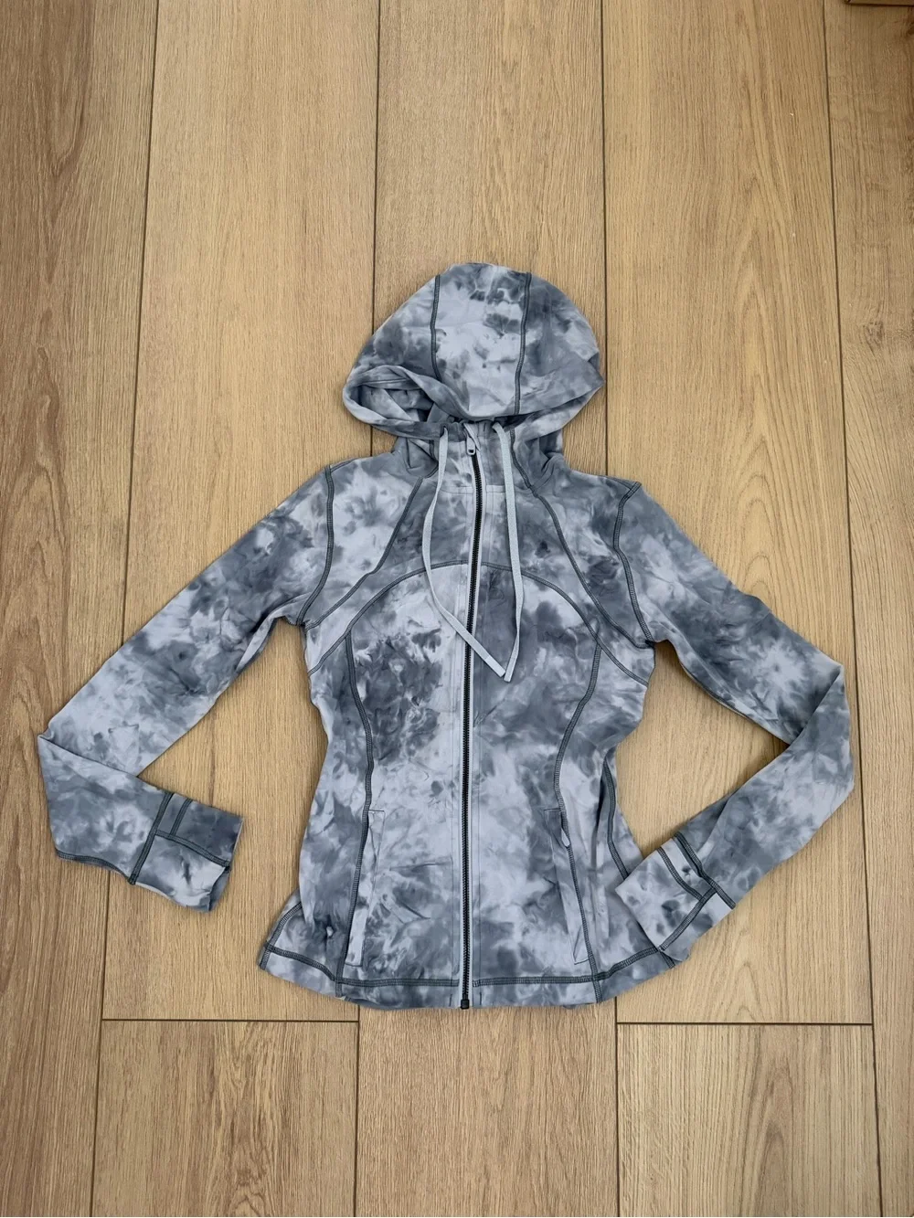 Tie-Dye Gray Lululemon Define Jacket